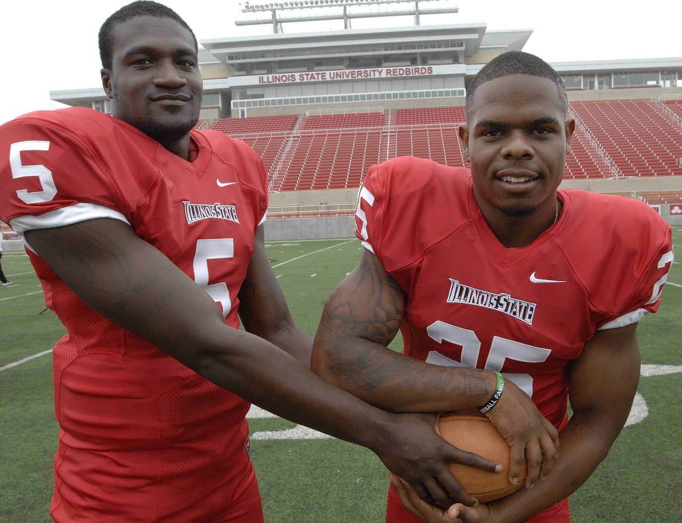 Tre Roberson, QB, and Marshaun Coprich, RB